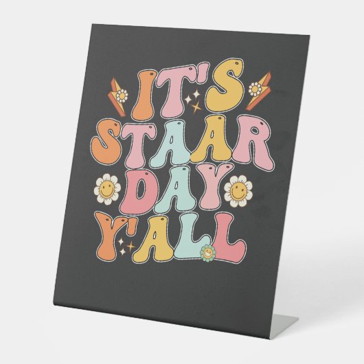 Testtag des Sterntages Sockelschild (Vorderseite)