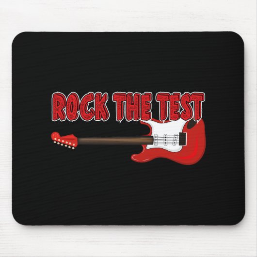 Testtag des Testgitarrenlehrers Mousepad (Vorne)