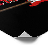 Testtag des Testgitarrenlehrers Poster (Ecke)