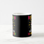 Testtag des Testlehrers sonnengeblasen Kaffeetasse (Mittel)