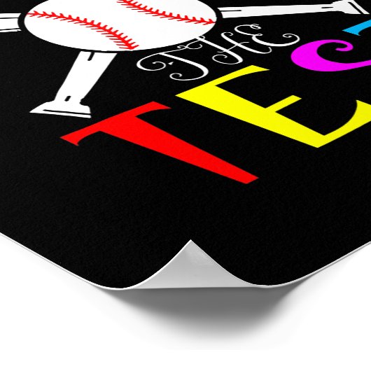 Testtag des Testlehrers sonnengeblasen Poster (Ecke)