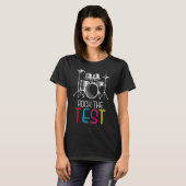 Testtag des Testtrommlers T-Shirt (Vorne ganz)