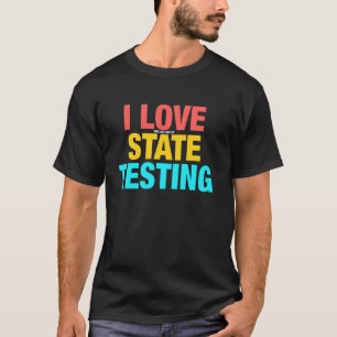Testtag Du Schaffst Das Ich Liebe Den Letzten Tag  T-Shirt