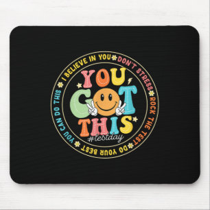 Testtag Du Schaffst Das Rock Den Test Lehrer Teste Mousepad