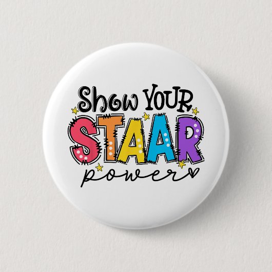 Testtag für den Power Ihres Staars Button (Vorderseite)