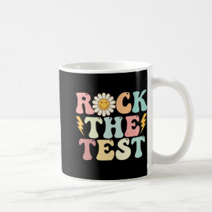 Testtag für den Retro Groovy Teacher Test Kaffeetasse
