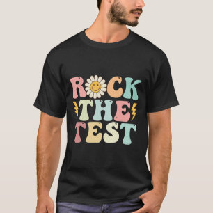 Testtag für den Retro Groovy Teacher Test T-Shirt