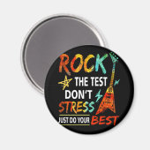 Testtag für den Test-Dont-Stresstest abbrechen Magnet (Vorderseite/Rückseite)