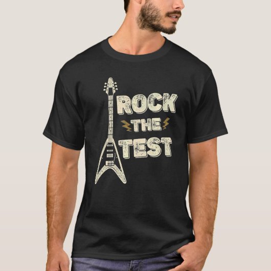 Testtag für den Testgitarrist T-Shirt (Vorderseite)