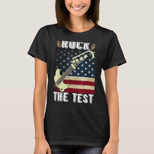 Testtag für den Testgitarrist T-Shirt (Vorderseite)