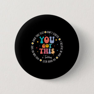 Testtag für den Testlehrer Motivierend Tes Button