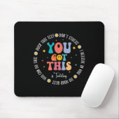 Testtag für den Testlehrer Motivierend Tes Mousepad (Mit Mouse)