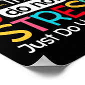 Testtag für den Testlehrer Poster (Ecke)