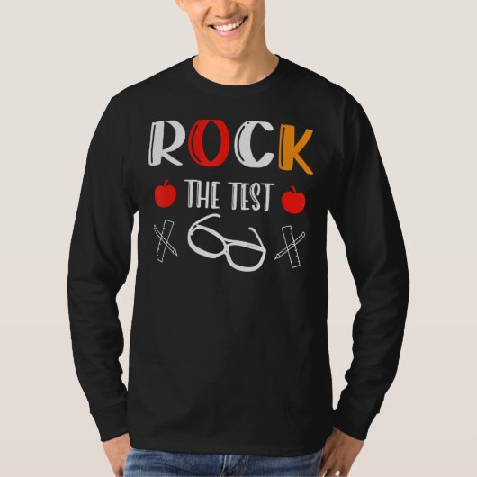 Testtag für den Testlehrer T-Shirt (Vorderseite)