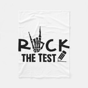 Testtag für Lehrer Fleecedecke