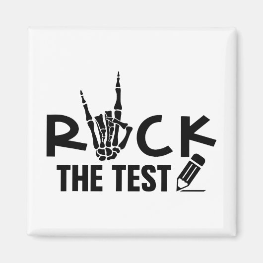 Testtag für Lehrer Magnet (Vorne)