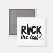 Testtag für Lehrer Magnet (Vorderseite/Rückseite)