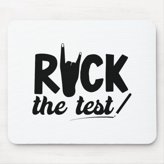 Testtag für Lehrer Mousepad (Vorne)