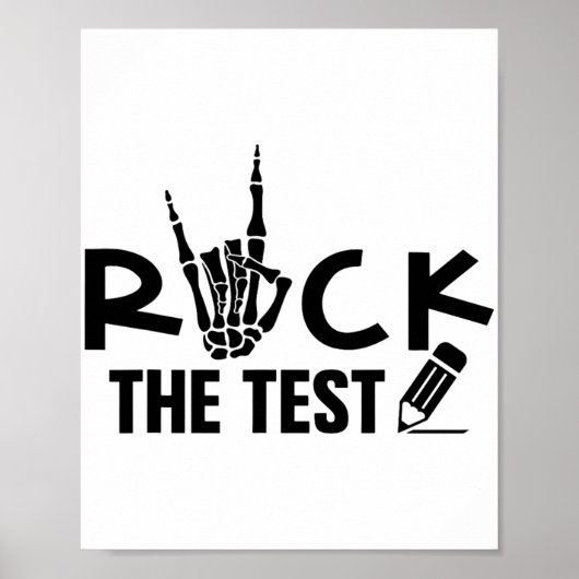 Testtag für Lehrer Poster (Vorne)