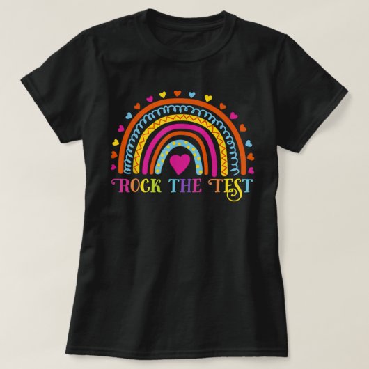 Testtag für Lehrer T-Shirt (Design vorne)