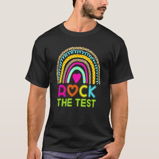 Testtag für Lehrer T-Shirt (Vorderseite)
