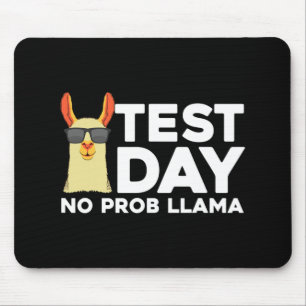 Testtag für Männer - Lama-Lehrertesttag s Mousepad