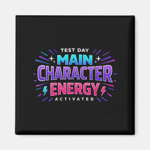Testtag Hauptcharakter Energie Motivierend Magnet