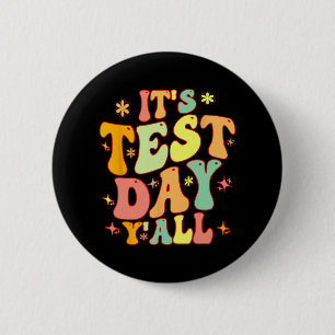 Testtag Junge lustige Testtage für Lehrer oder Stu Button