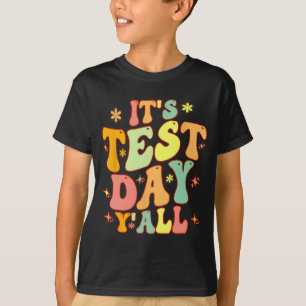 Testtag Junge lustige Testtage für Lehrer oder Stu T-Shirt