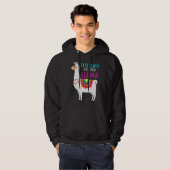 Testtag kein Problem Lama Lehrer Test Te Hoodie (Vorne ganz)