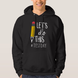 Testtag-Lehrer Lasse diesen Testtag Staat Testi Hoodie