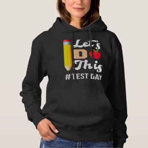 Testtag-Lehrer Lasse diesen Testtag Staat Testi Hoodie