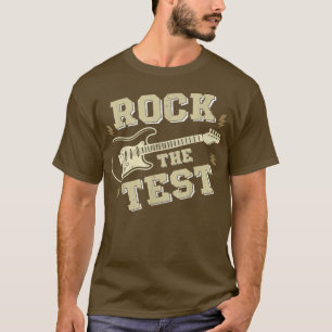 Testtag-Lehrer rocken den Test des Testgitarren-Le T-Shirt