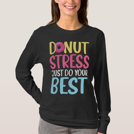 Testtag Männer Frauen betäuben Lehrerin T-Shirt (Vorderseite)