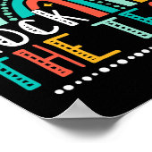 Testtag markiert den Testlehrer-Testtag Poster (Ecke)