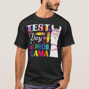 Testtag Nr. Prob Llama Funny Teacher Testing _2 T-Shirt