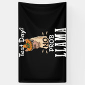 Testtag Nr. Prob Llama Llama Lover Banner (Vertikal)