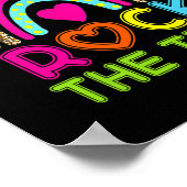 Testtag Rock den Test Lehrer Testtag Poster (Ecke)