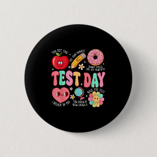 Testtag Rock den Test Motivationstag zum Testen Button