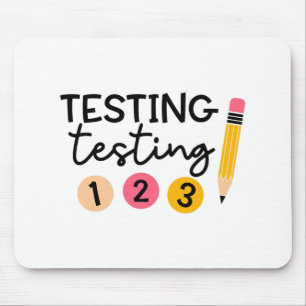 Testtag Shirt Testkoordinator Shirt Lehrer Mousepad