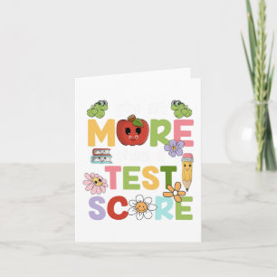 Testtag Sie sind mehr als ein Test Score Männer Wo Karte