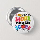 Testtag Sie sind mehr als ein Testergebnis Button (Vorne & Hinten)