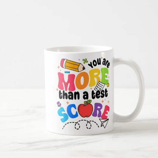Testtag Sie sind mehr als ein Testergebnis Kaffeetasse (Rechts)