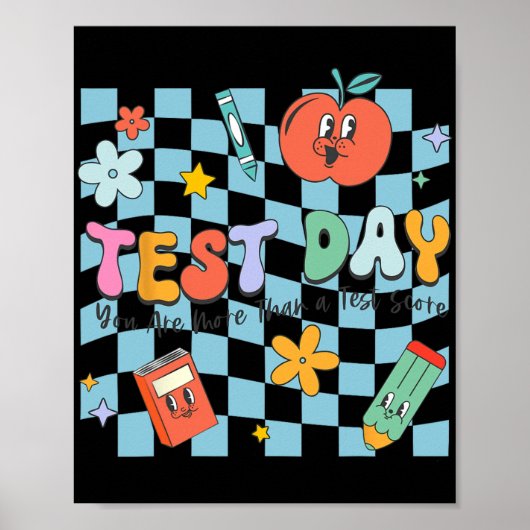 Testtag Sie sind mehr als ein Testlehrer Poster (Vorne)