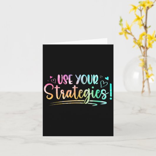 Testtag Staatliche Testprüfung Lehrer Schüler Moti Karte (Gelbe Blume)