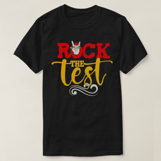 Testtag Sweater Rock the Test Day Pullover (Design vorne)