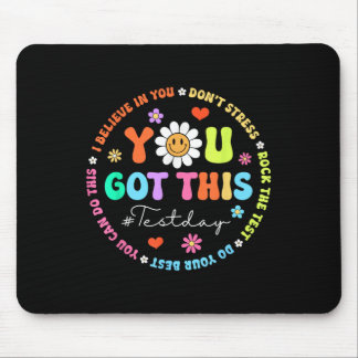 Testtag: Testen Sie den Testlehrer-Testtag, den Si Mousepad