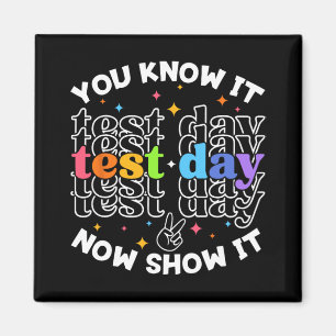 Testtag Testtag Lehrer Studententesttag Magnet