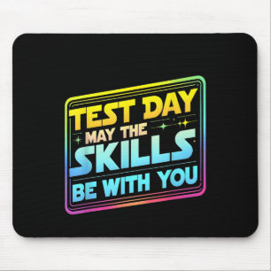 Testtag Testtag Mögen die Fähigkeiten mit dir sein Mousepad