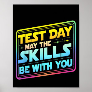 Testtag Testtag Mögen die Fähigkeiten mit dir sein Poster